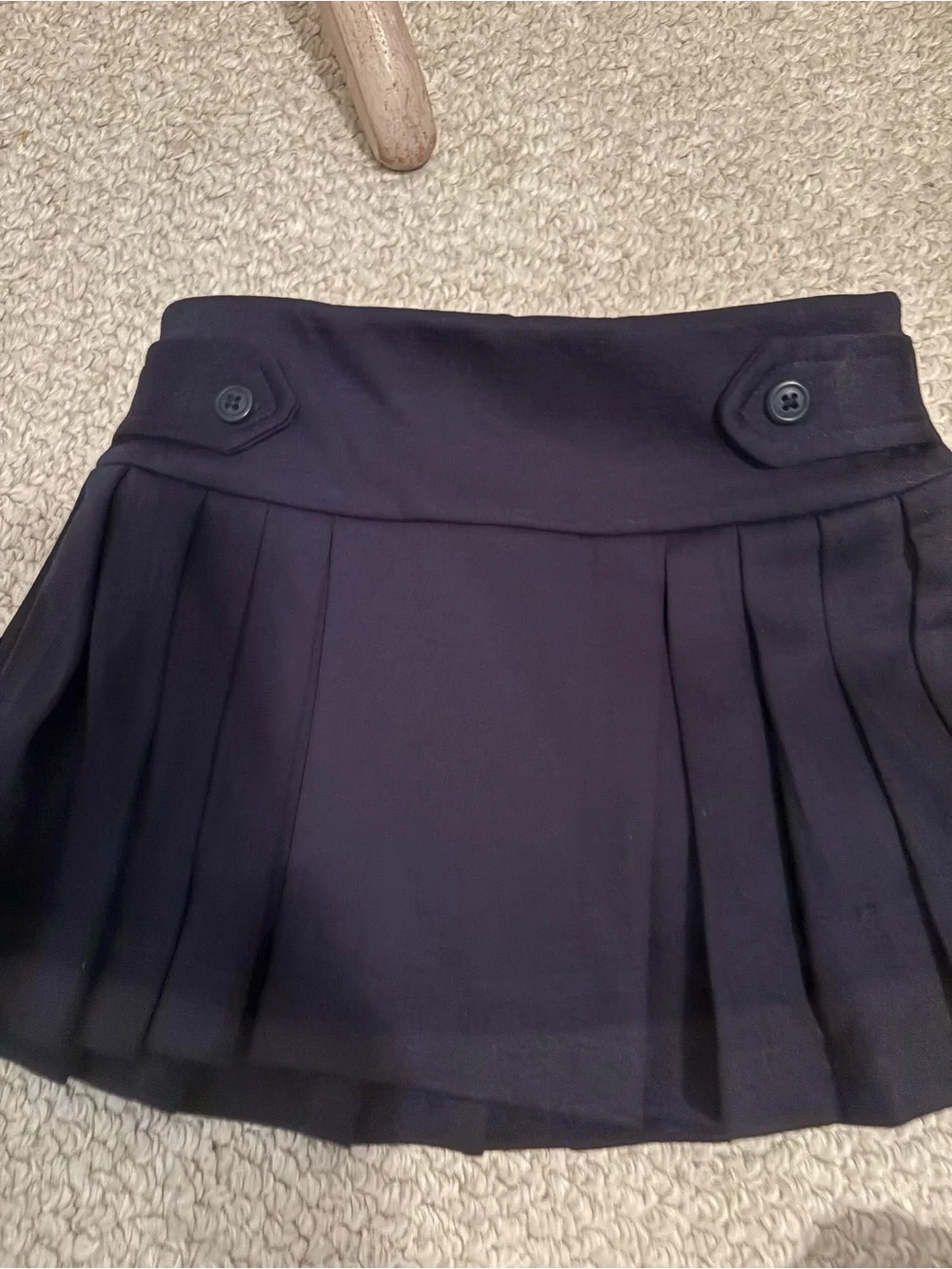 Polo Ralph Lauren Girls size 3 NWT $65 Pleated Mini Skort navy - Picture 5 of 13